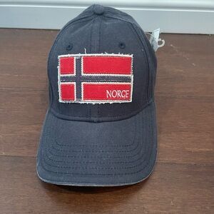 nwt Disney Epcot Center Norway flag Navy baseball hat